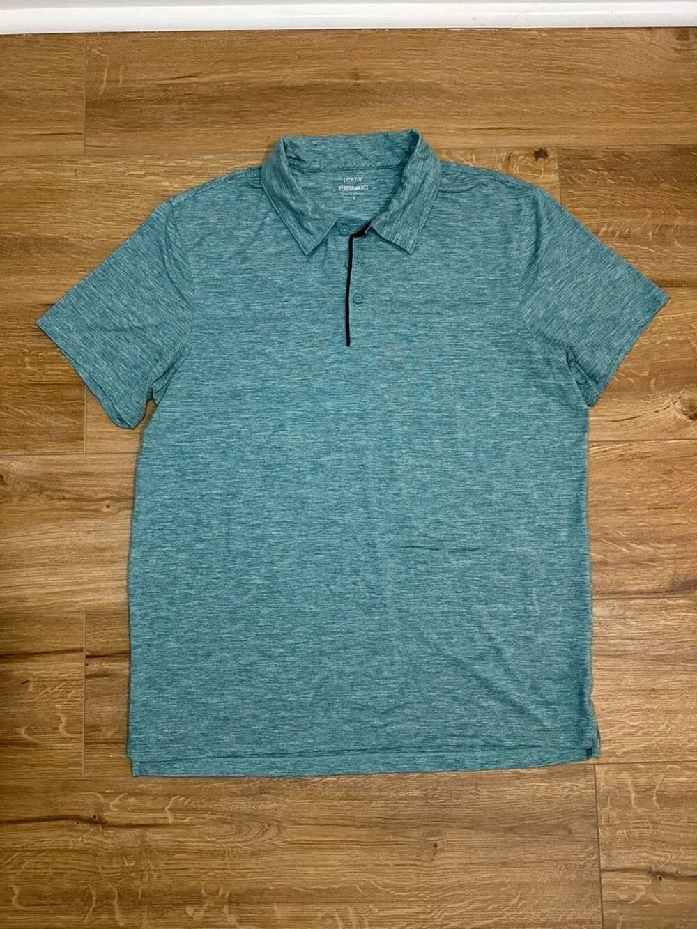 J.Crew Performance Polo Collared Shirt - Men's Large
